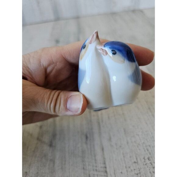 B&g 1189 Bird couple pair Sparrow vintage figurine Bing Denmark statue - Picture 7 of 8